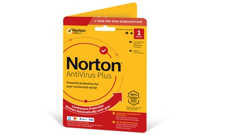 Norton AntiVirus Plus - One-Year for One Device